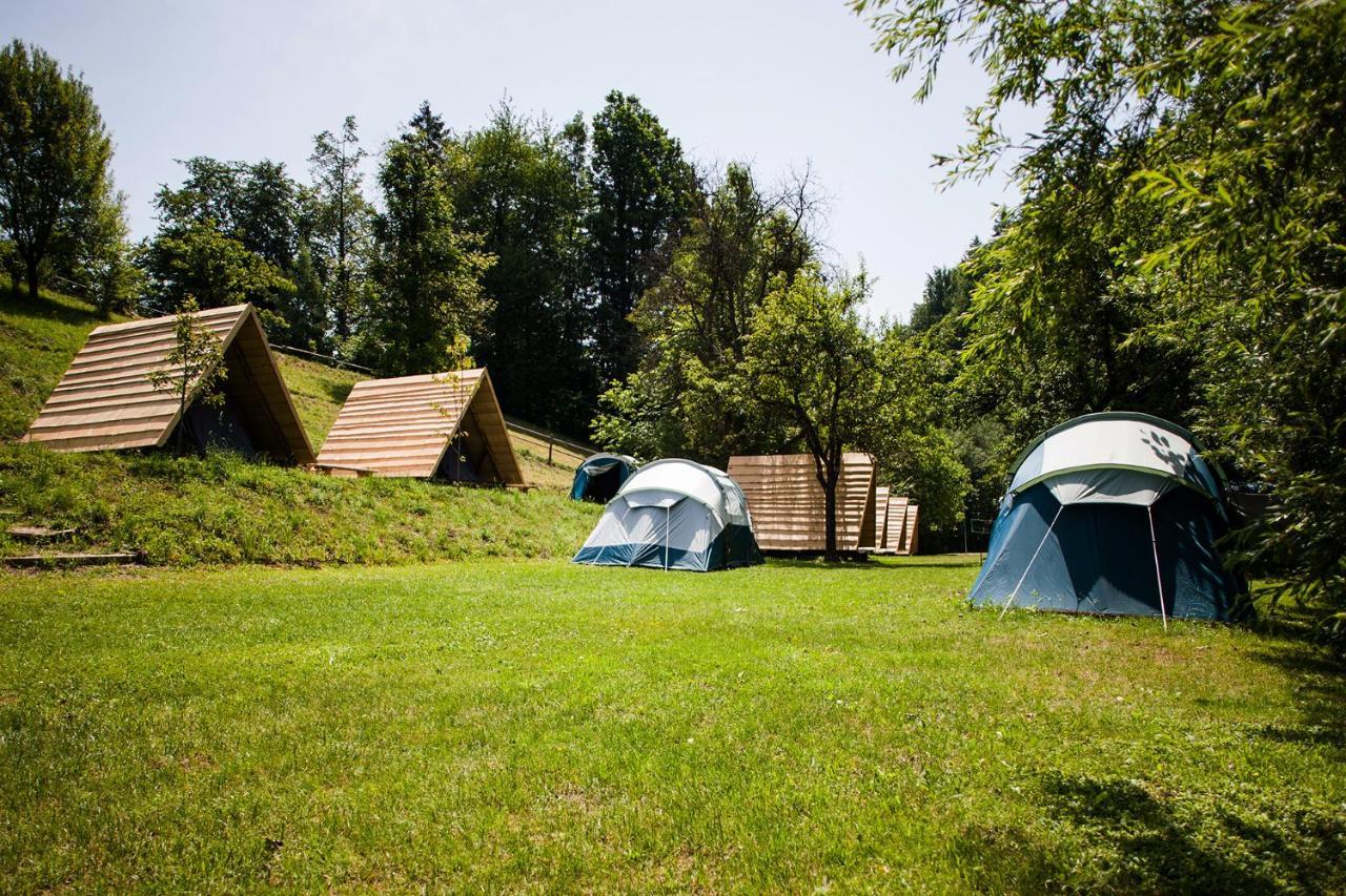 Camping Naturplac Na Skali Ljubno Esterno foto