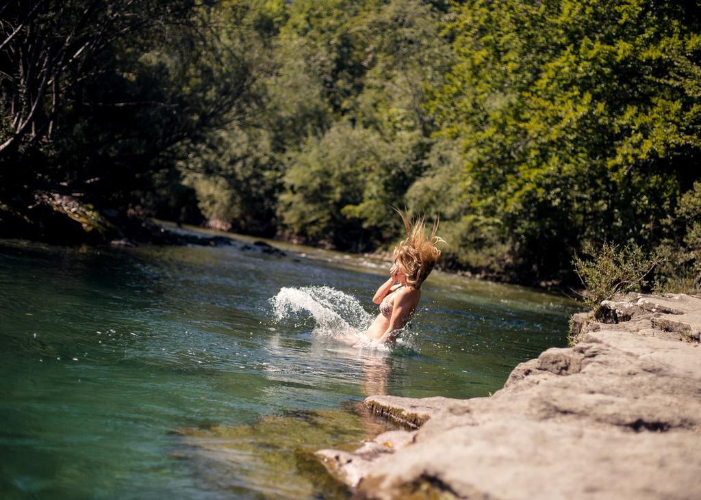 Camping Naturplac Na Skali Ljubno Esterno foto