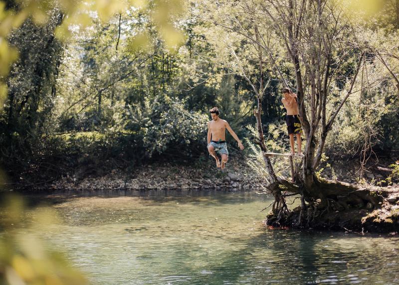 Camping Naturplac Na Skali Ljubno Esterno foto